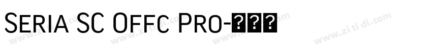 Seria SC Offc Pro字体转换